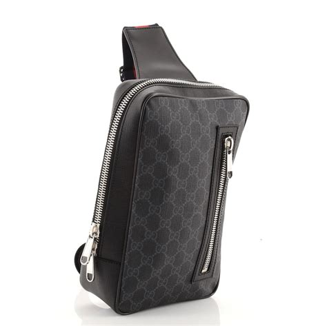 gucci slig bag with zipper|gucci sling bag price.